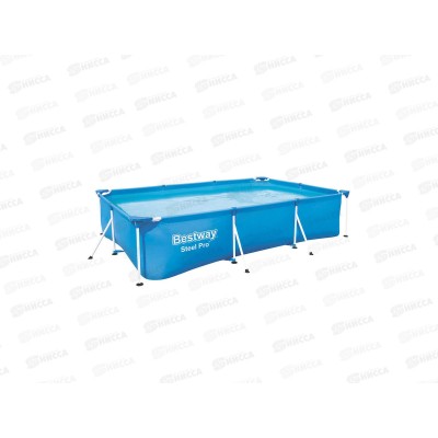 Бассейн 56404 (300*201*66см) каркасный 3300л BESTWAY Бассейн 56404 (300*201*66см) каркасный 3300л BESTWAY