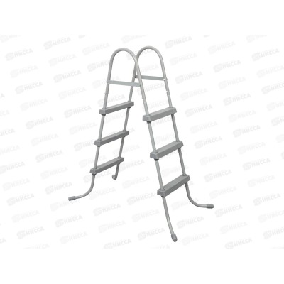 Лестница для бассейна 107см, сталь 58335 BESTWAY Лестница для бассейна 107см, сталь 58335 BESTWAY