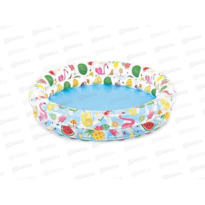 Бассейн 59421 (122*25см) Тропики от 2-х лет INTEX *12 Бассейн 59421 (122*25см) Тропики от 2-х лет INTEX *12