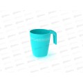 Кружка пластмассовая 320 мл голубая *90 Кружка пластмассовая 320 мл голубая *90