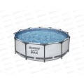 Бассейн 56260 (366х100см) каркасн с фильтр-насос Steel Pro Bestway Бассейн 56260 (366х100см) каркасн с фильтр-насос Steel Pro Bestway