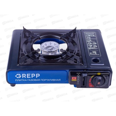 Плита походная с переходником в кейсе *6 400-100