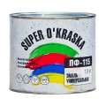 ЭМАЛЬ ЛАКРА ПФ-115 super okraska Белая глянцевая 1,9кг  *6/210