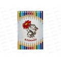 Блокнот 48листов ПГС Карандаши, 100*150,на гребне. *12 Блокнот 48листов ПГС Карандаши, 100*150,на гребне. *12