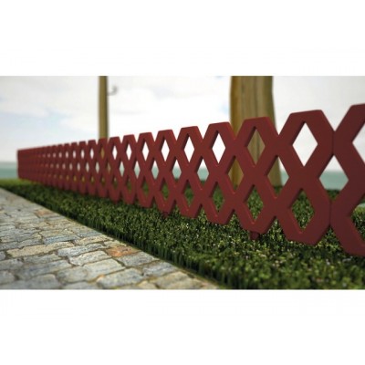 Заборчик САДОВЫЙ РОМБ 2.4м Коричневый *16 Заборчик САДОВЫЙ РОМБ 2.4м Коричневый *16
