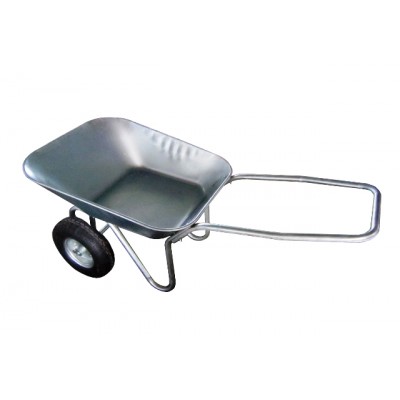 Тачка сад. 65л 2-х колес. 130кг толщина 0,6мм WB6211 Тачка сад. 65л 2-х колес. 130кг толщина 0,6мм WB6211