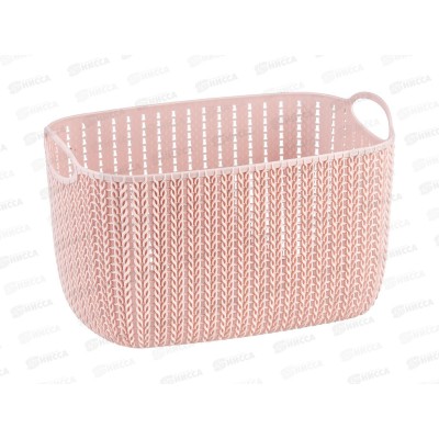 Корзинка ВЯЗАНИЕ 7л Чайная роза М 2381 *9 Корзинка ВЯЗАНИЕ 7л Чайная роза М 2381 *9