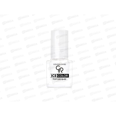 ГР ICE COLOR Nail лак для ногтей №100 Clear *12