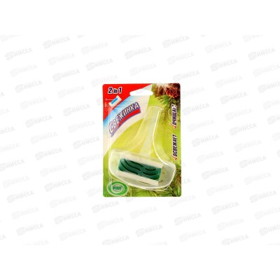 СВЕЖИНКА WC гелевая вставка блистер Pine *24 СВЕЖИНКА WC гелевая вставка блистер Pine *24