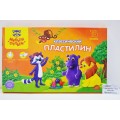 Пластилин 18цв 360г МП Приключения Енота, стек, к/у, 10211 *10