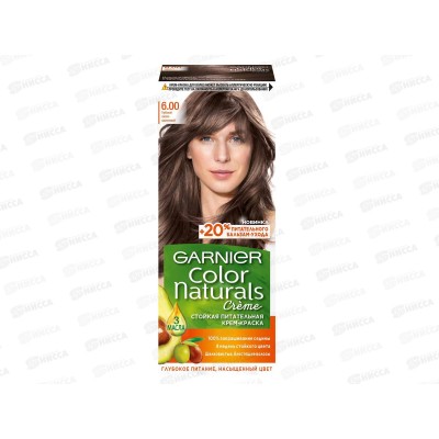 ГАРНЬЕ Колор Naturals  6.0 Глубокий светло-каштановый  *3/12
