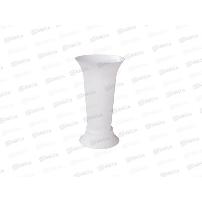Ваза для цветов под срезку 185мм белая М5350 *12 Ваза для цветов под срезку 185мм белая М5350 *12