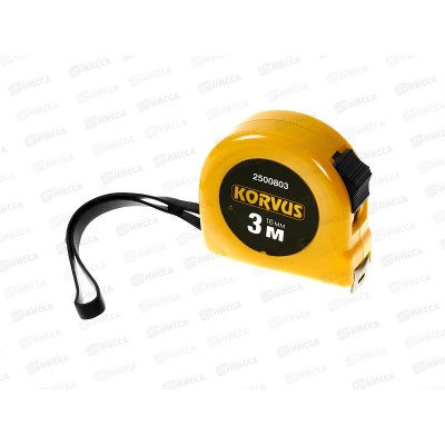 Рулетка 3м*16мм, 2500803  *12