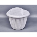 Кашпо настенное Фелиция мраморный d24см С122М *32 Кашпо настенное Фелиция мраморный d24см С122М *32