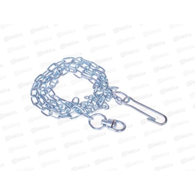 Цепь для собак 2м оцинкованная 4*22 средний размер
