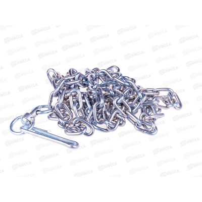 Цепь для собак 3м оцинкованная 6*27 крупный размер Цепь для собак 3м оцинкованная 6*27 крупный размер