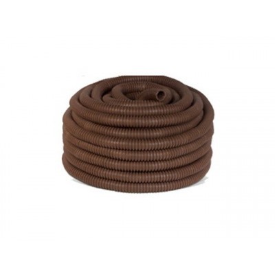 Труба гофрированная ПВХ d20 с зондом (25м) легкая, Бук, 0042 TDM *25 Труба гофрированная ПВХ d20 с зондом (25м) легкая, Бук, 0042 TDM *25