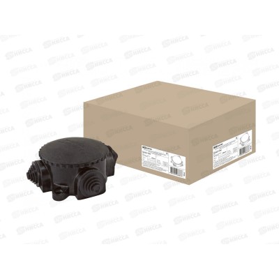 Коробка электрическая TDM КЭМ 1-10-4Б ОП 4-х рожковая, карб., IP44, 1004 *80 Коробка электрическая TDM КЭМ 1-10-4Б ОП 4-х рожковая, карб., IP44, 1004 *80