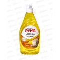 РУНО средство  для мытья посуды Лимон  в полиэтиленовой  бутылке 0,5л *12