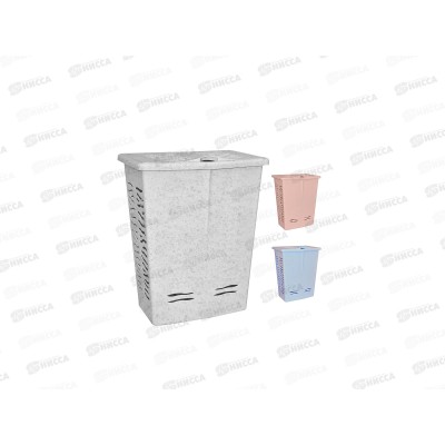 Корзина 42л для белья Aqua BQ1707 *8 Корзина 42л для белья Aqua BQ1707 *8