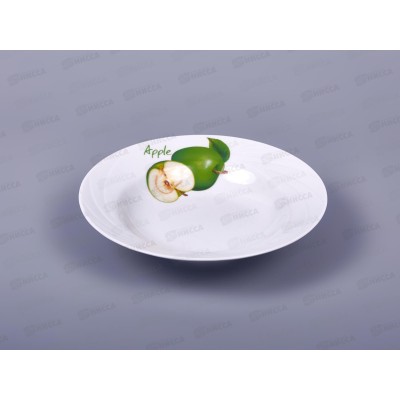 Тарелка глубокая 200мм фарфор Голубка Зеленое яблоко 7С1085 *20 Тарелка глубокая 200мм фарфор Голубка Зеленое яблоко 7С1085 *20