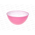 Миска 1,5л &quotFresh Line&quot бело-розовая М701БР *40