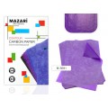 Бумага копировальная А4 100л MAZARI фиолетовый, М-5691 *30