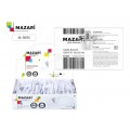 Бейдж MAZARI Identify  90*55мм, зажим+булавка, MC-5695 *50/2000 Бейдж MAZARI Identify  90*55мм, зажим+булавка, MC-5695 *50/2000