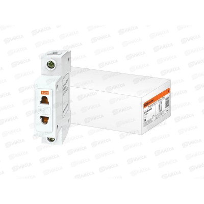 Розетка на DIN-рейку 1P 10А, 0002 *12/240 Розетка на DIN-рейку 1P 10А, 0002 *12/240