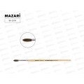 Кисть Mazari М-5114 Пони 4 круглая  художественная  *25/500