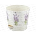 Кашпо НИКА ДЕКО D180мм 2,7л с прикорневым поливом лаванда М3078 *16 Кашпо НИКА ДЕКО D180мм 2,7л с прикорневым поливом лаванда М3078 *16