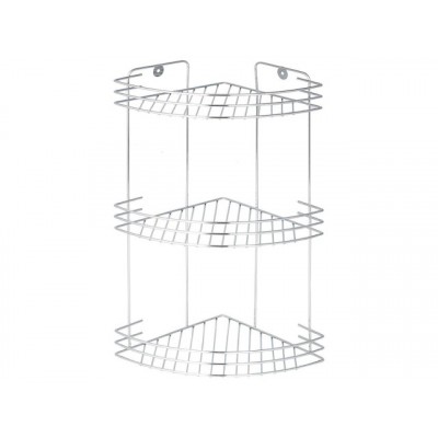 Полка угловая 3х секционная хром АЛТ 66С *8 Полка угловая 3х секционная хром АЛТ 66С *8