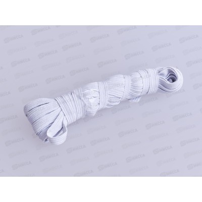 Резинка бельевая 10мм продежка белая 10м *20 Резинка бельевая 10мм продежка белая 10м *20