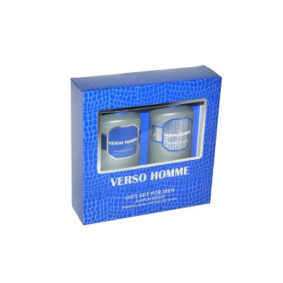 Набор подарочный Verso Homme 351 (шампунь 250мл + гель 250) мужской *10 Набор подарочный Verso Homme 351 (шампунь 250мл + гель 250) мужской *10
