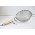 Сито 24см металлическое с деревянной ручкой (034998)  Ж