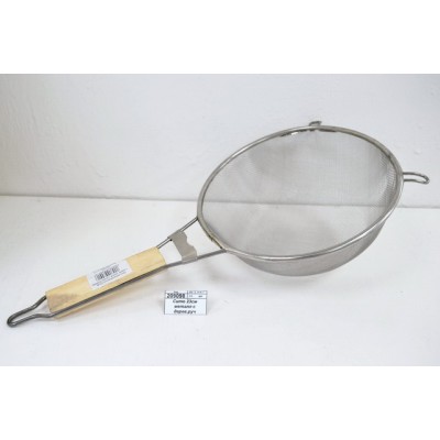 Сито 24см металлическое с деревянной ручкой (034998)  Ж