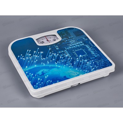 Весы напольные SA-5000-3 130кг механические Абстракция