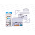 Готовальня MAZARI 9предметов, M-4501 *12/144 Готовальня MAZARI 9предметов, M-4501 *12/144