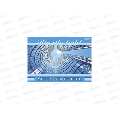 Альбом для черчения А4 40 листов Lamark клей, 35232 *15 Альбом для черчения А4 40 листов Lamark клей, 35232 *15