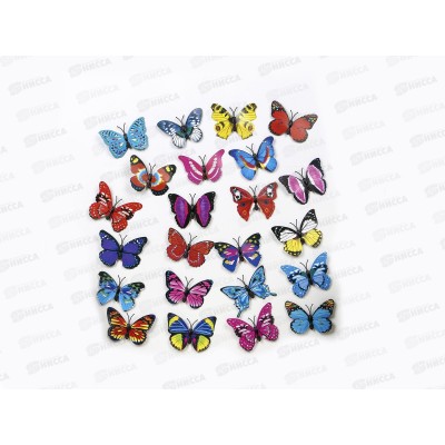 Магнит &quotБабочка крылышки перелив&quot микс 486008