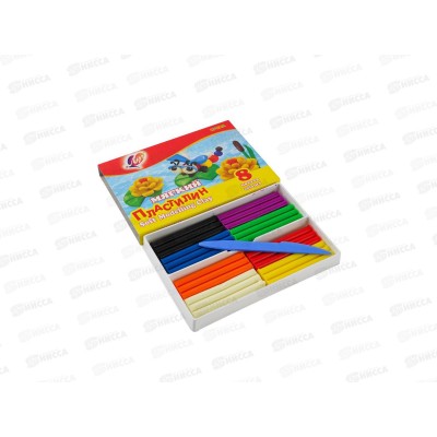 Пластилин 8 цветов 99 грамм ЛУЧ Кроха, мягкий, картонная упаковка, 25с1551-08 *30 Пластилин 8 цветов 99 грамм ЛУЧ Кроха, мягкий, картонная упаковка, 25с1551-08 *30