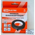 Изолента вулканизирующая TDM 19мм  9м, 0602 *64