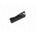 Сетевой фильтр ФАZA  5розеток, 1.8м, FOP-05GS-180 черный *25