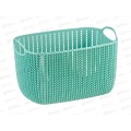 Корзинка ВЯЗАНИЕ 7л Фисташковая М 2381 *9 Корзинка ВЯЗАНИЕ 7л Фисташковая М 2381 *9