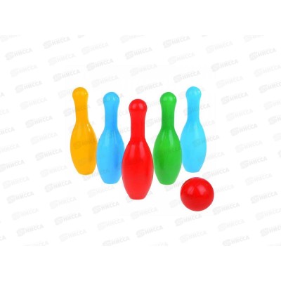 Боулинг 5кеглей +1 шар ПИ000048  *10
