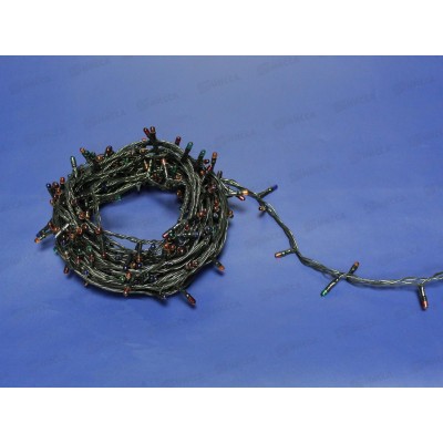 Гирлянда электрическая, новогодняя 10,0 м., 300 ламп, черный провод, разноцв., 220В, 50Гц, AL-3726-7 *100 Гирлянда электрическая, новогодняя 10,0 м., 300 ламп, черный провод, разноцв., 220В, 50Гц, AL-3726-7 *100