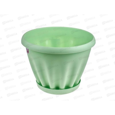 Горшок Знатный D270мм 6,7л с подставкой Цветной М304Ц *15 Горшок Знатный D270мм 6,7л с подставкой Цветной М304Ц *15