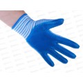 Перчатки нейлоновые №10 полосатые син.облит. №32 *12/960 Перчатки нейлоновые №10 полосатые син.облит. №32 *12/960