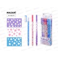 Ручка пишет-стирает MAZARI Bloomy синяя, игла 0.5, M-5546 *12/144/1728