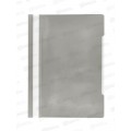 Скоросшиватель Бюрократ PS20Grey A4 пластиковый, серый